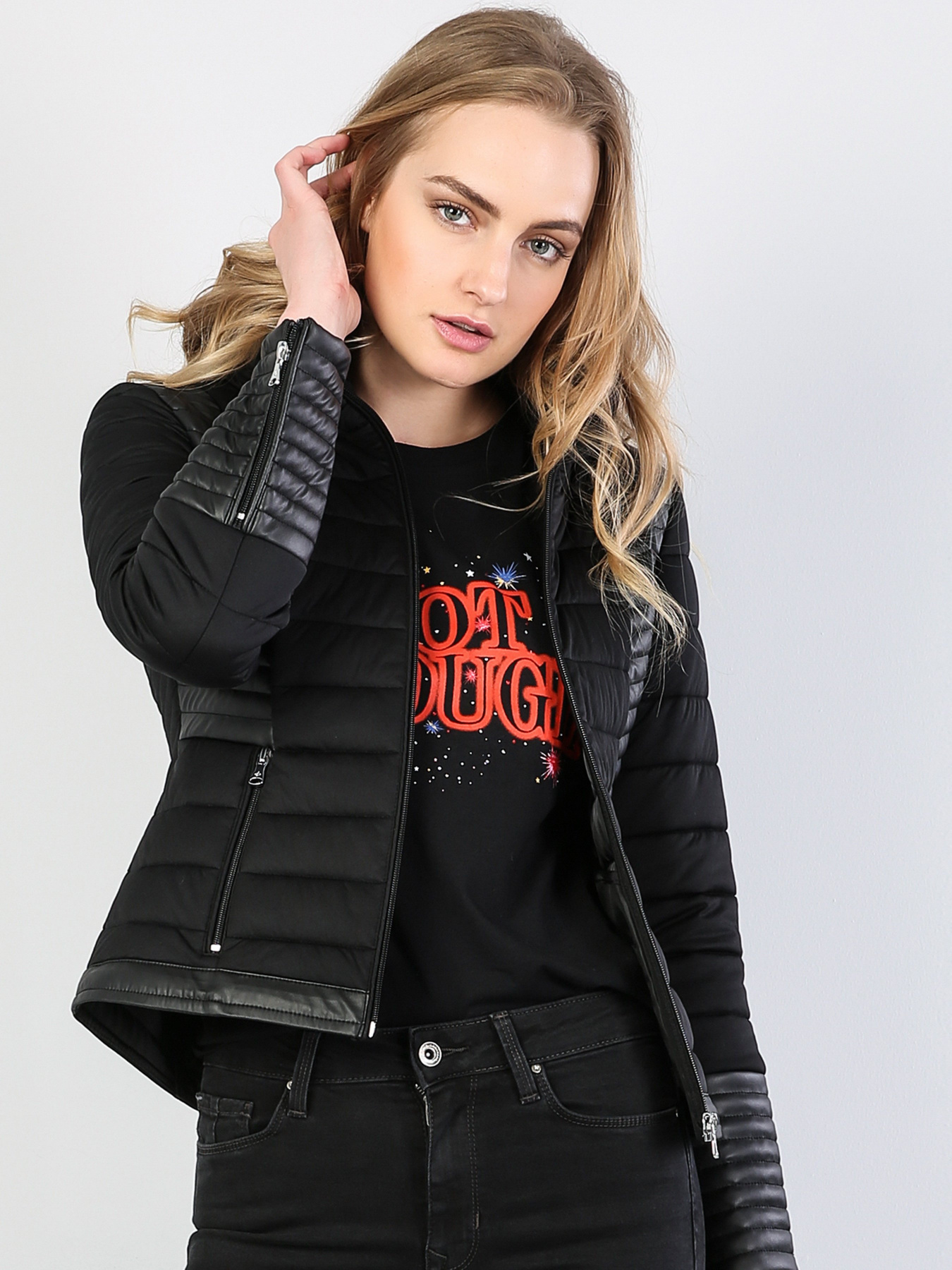 Зимняя куртка Colin’s модель CL1036119BLK Фото