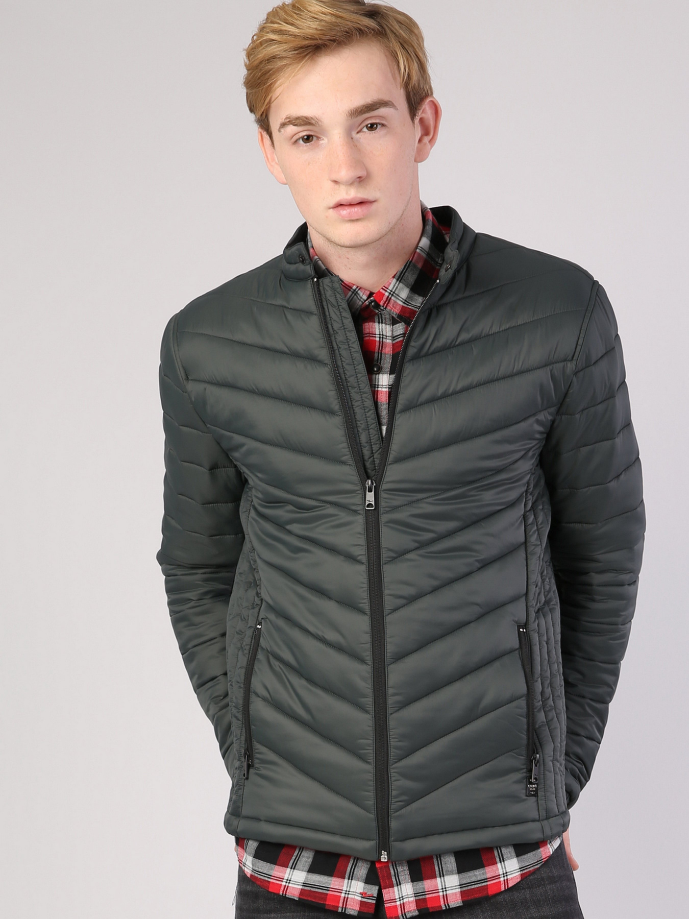Зимняя куртка Colin’s модель CL1041547GRE Фото