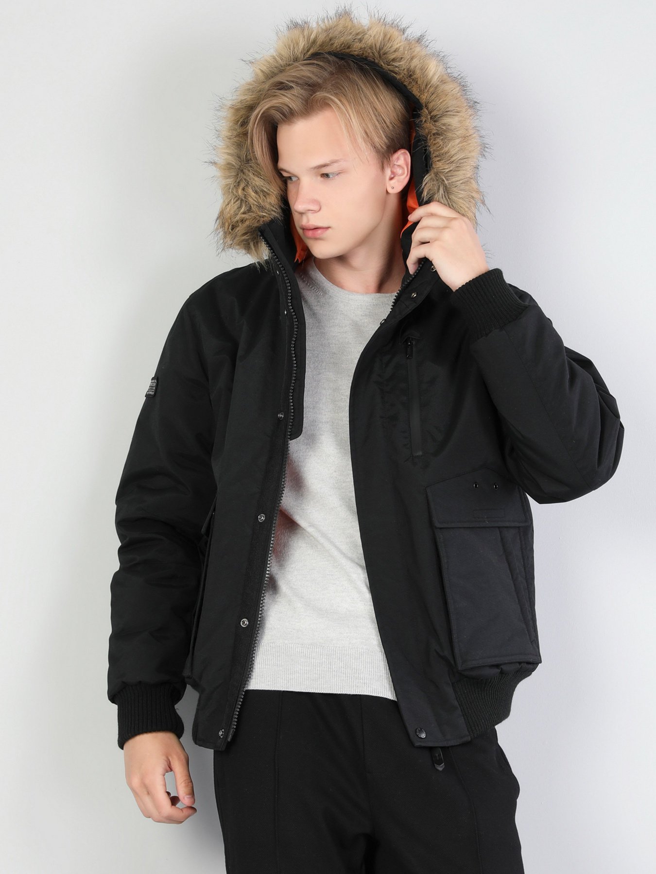 Зимняя куртка Colin’s модель CL1044351BLK Фото