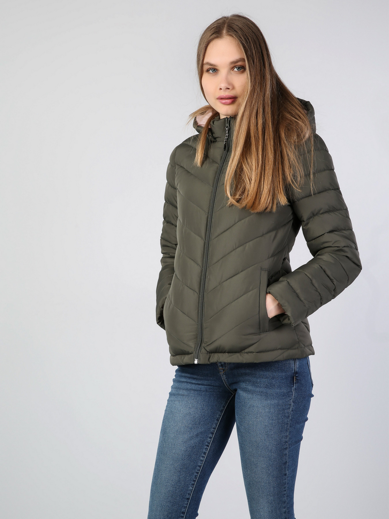 Зимняя куртка Colin’s модель CL1044922KHA Фото