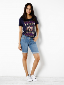 Шорты джинсовые Colin’s модель CL1029633DN08362 Фото