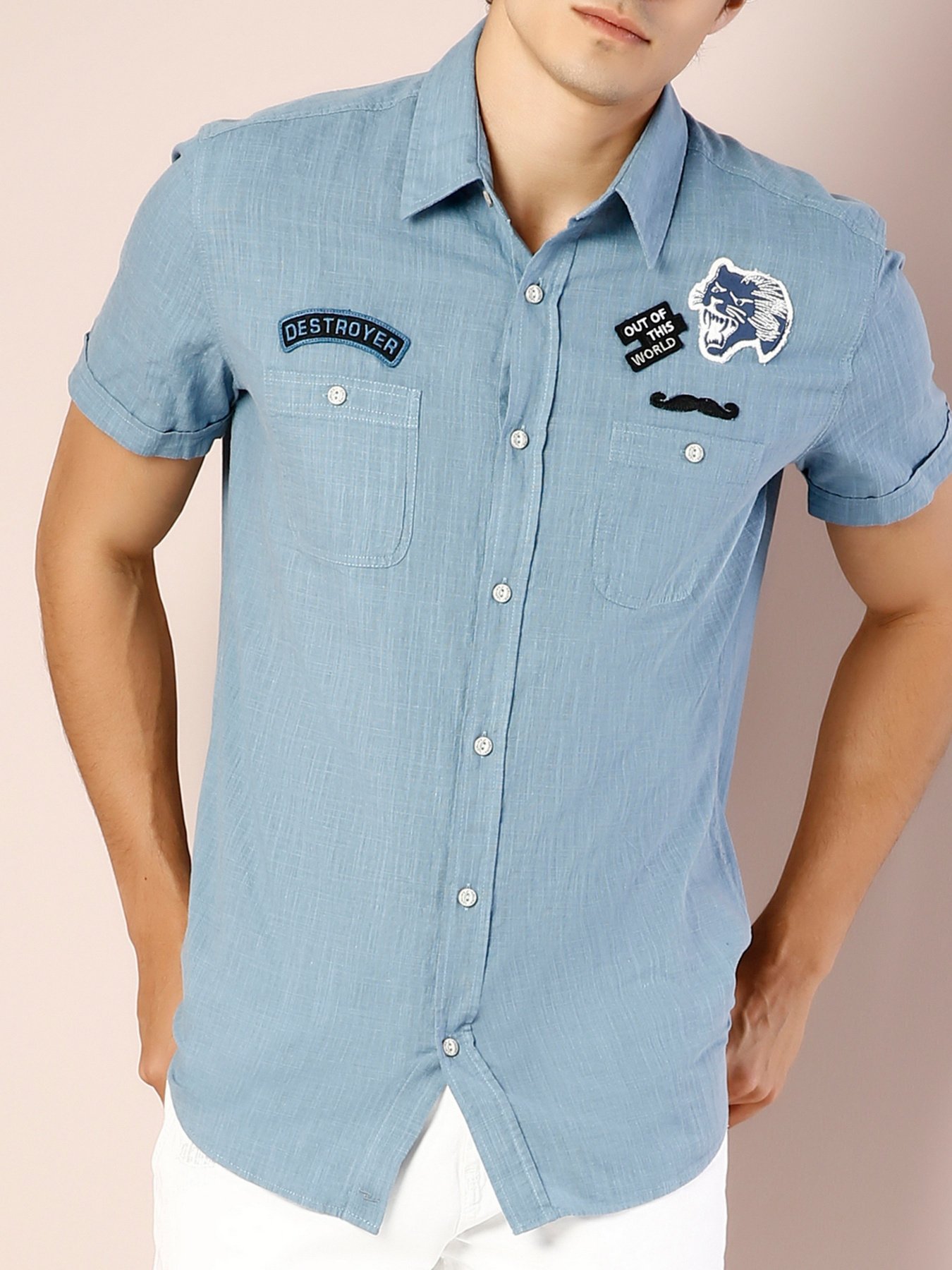 Сорочка повсякденна Colin’s модель CL1029840BLE Фото