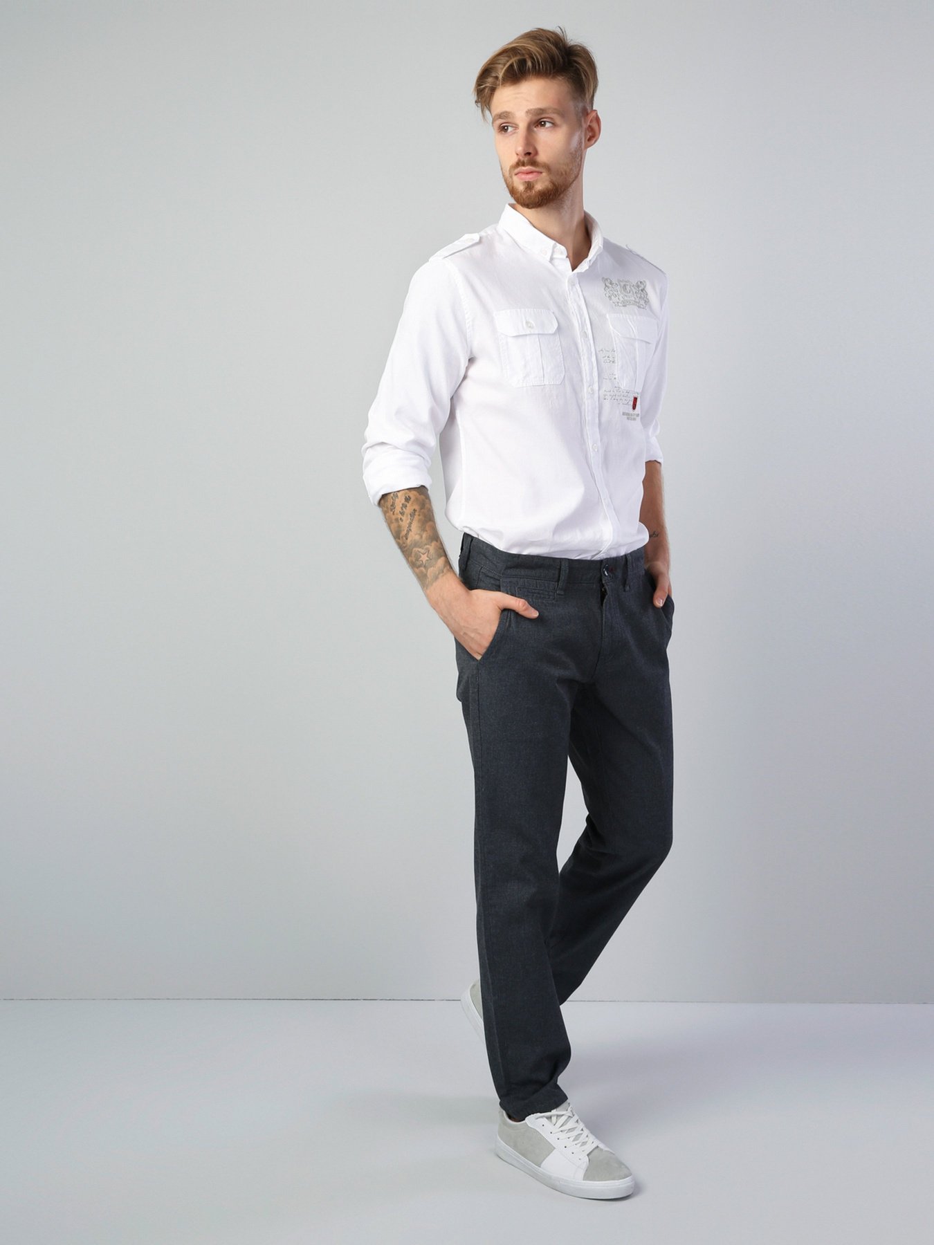 Повсякденні штани Colin’s модель CL1030285NAV Фото