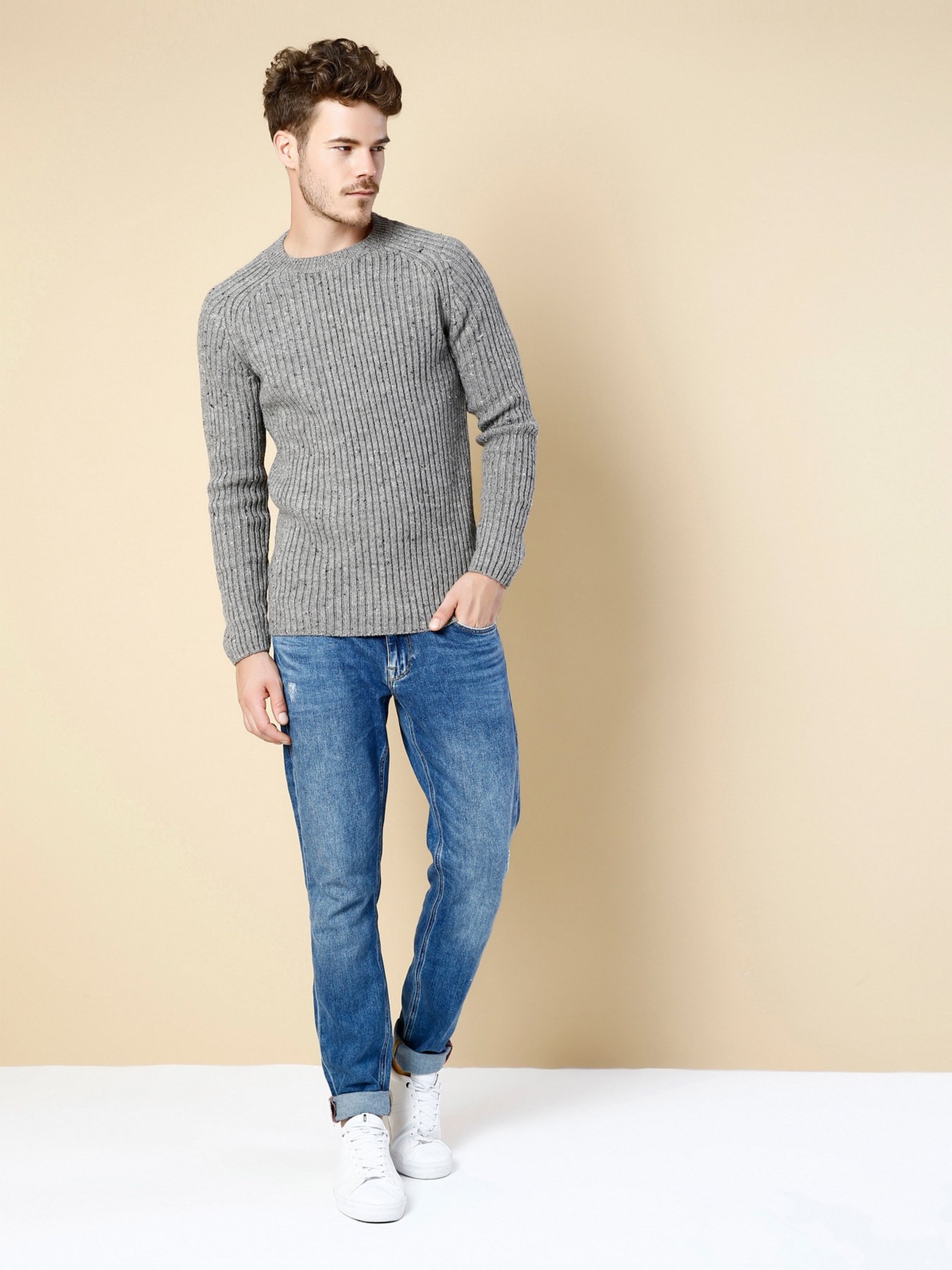 Светр Colin’s модель CL1030376VZN Светр Colin’s модель CL1030376VZN Фото