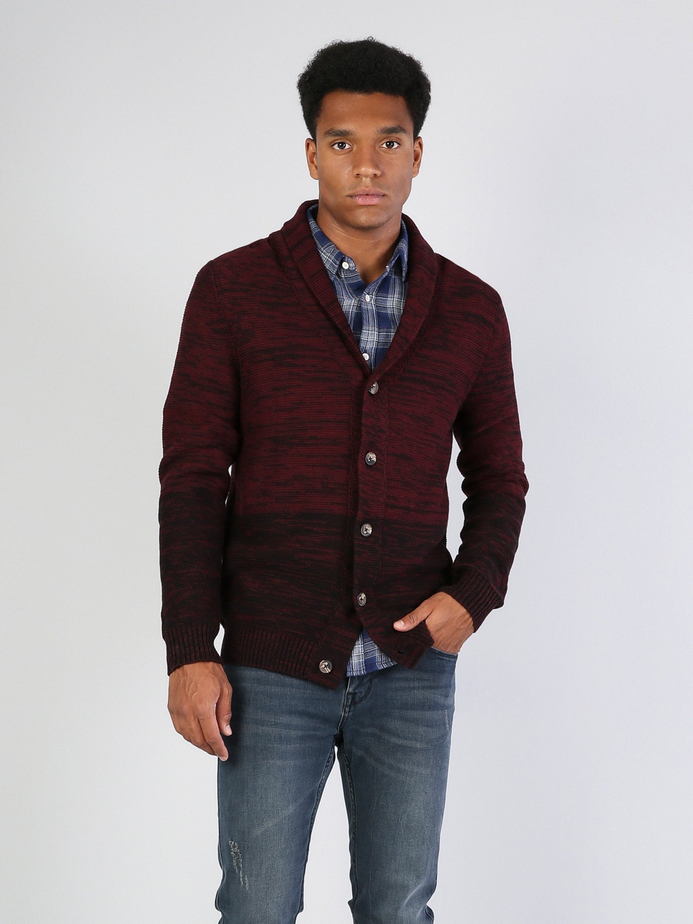 Кардиган Colin’s модель CL1030395MBR Фото