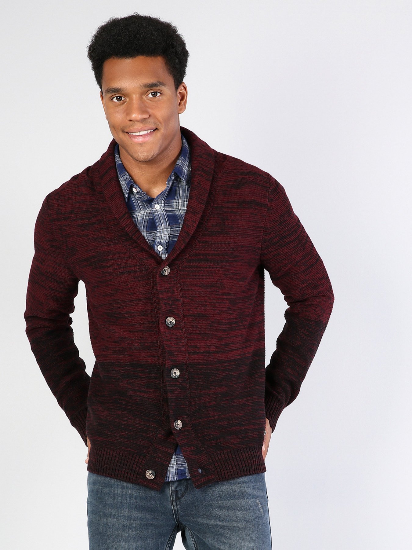 Кардиган Colin’s модель CL1030395MBR Фото