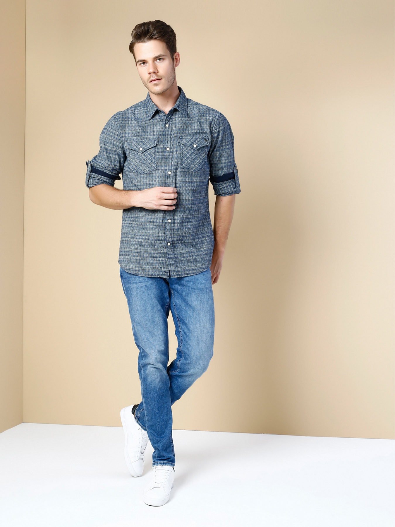 Рубашка Colin’s модель CL1030403NAV Фото