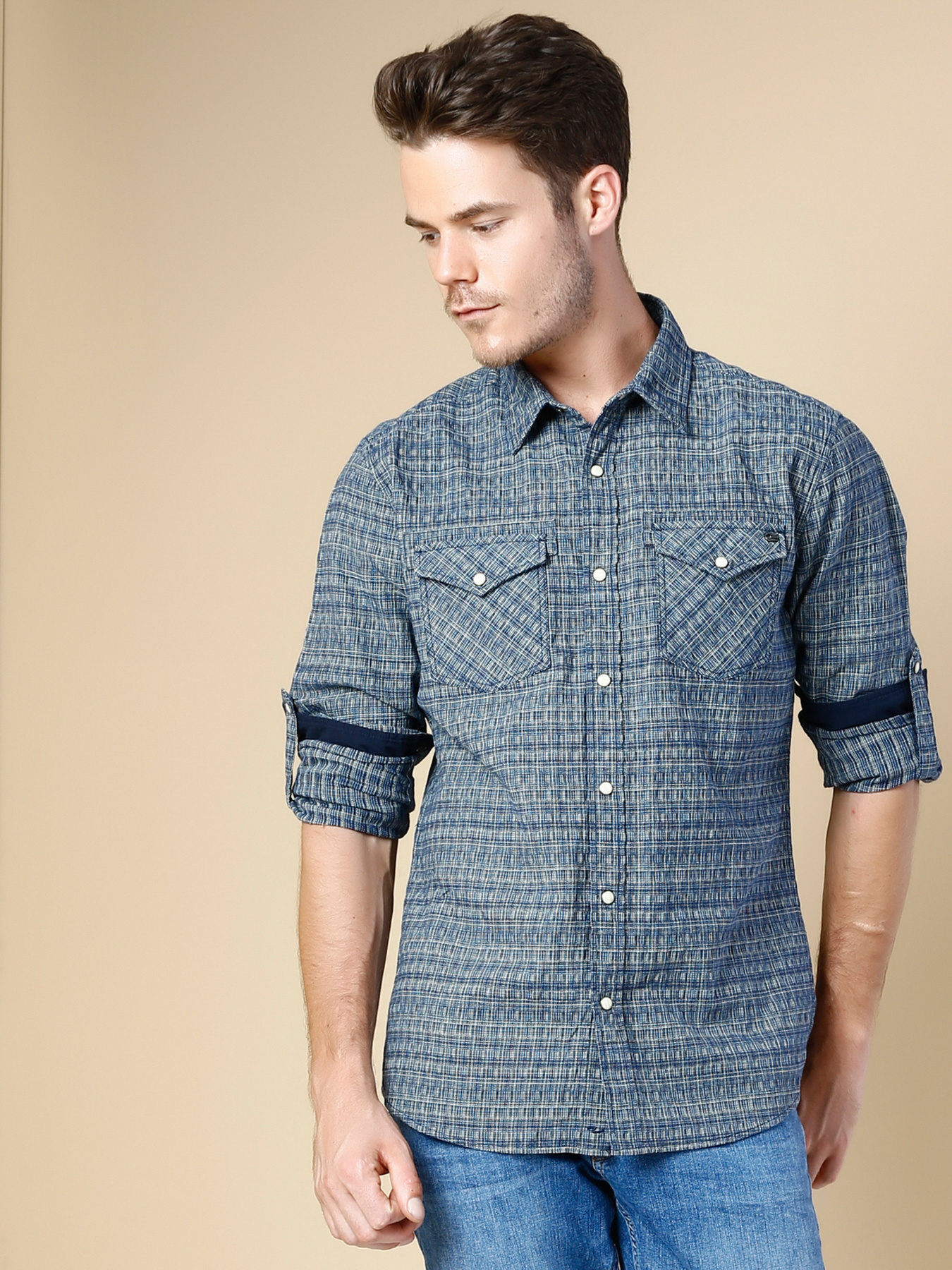 Сорочка повсякденна Colin’s модель CL1030403NAV Сорочка повсякденна Colin’s модель CL1030403NAV Фото