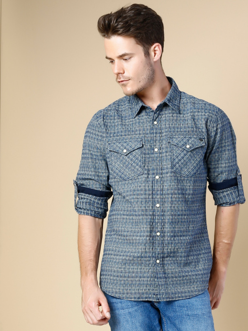 Рубашка повседневная Colin’s модель CL1030403NAV Фото