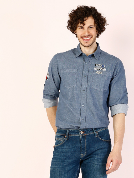 Рубашка повседневная Colin’s модель CL1029091INV Фото