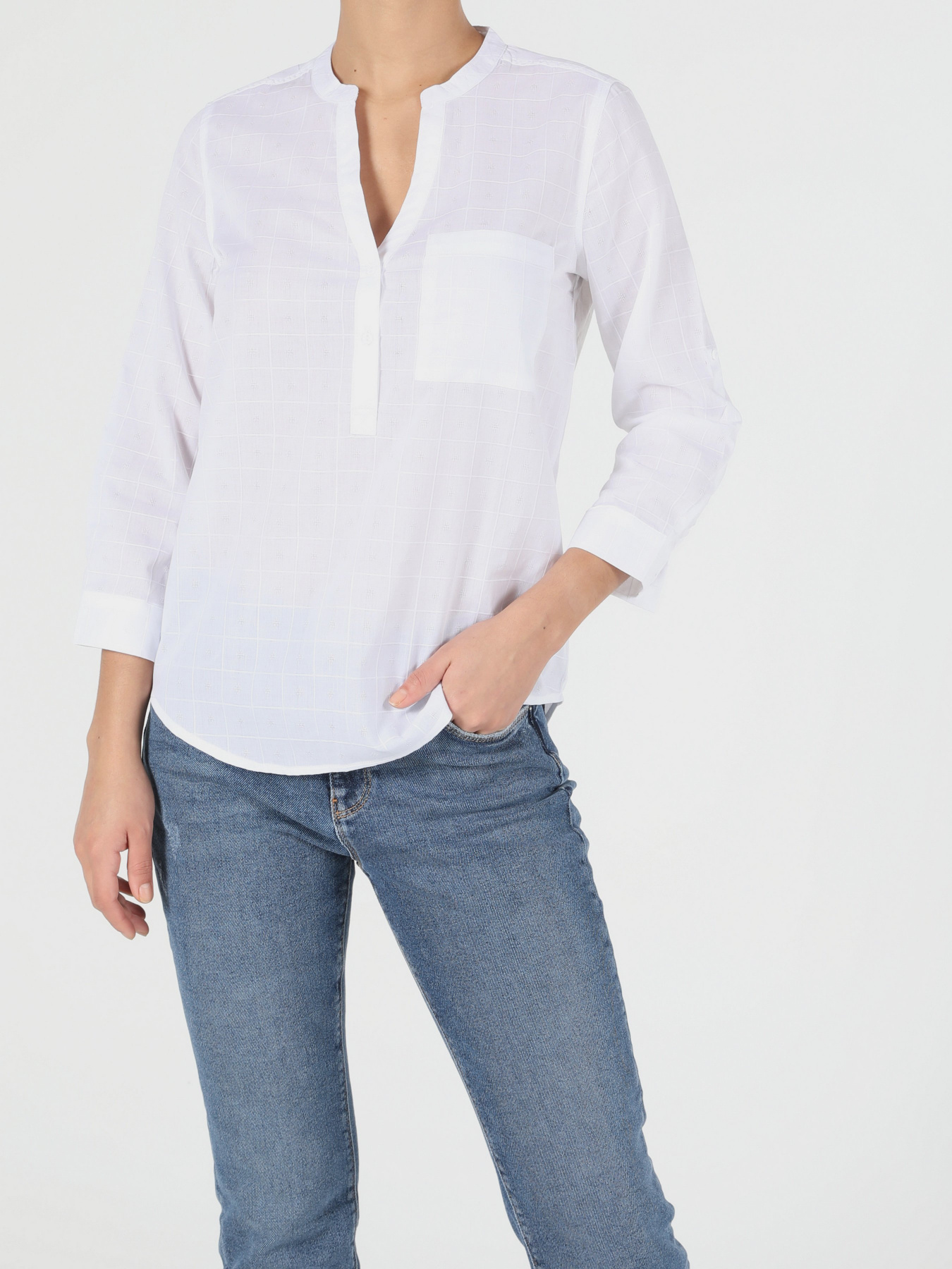 Сорочка повсякденна Colin’s модель CL1047874WHT Фото