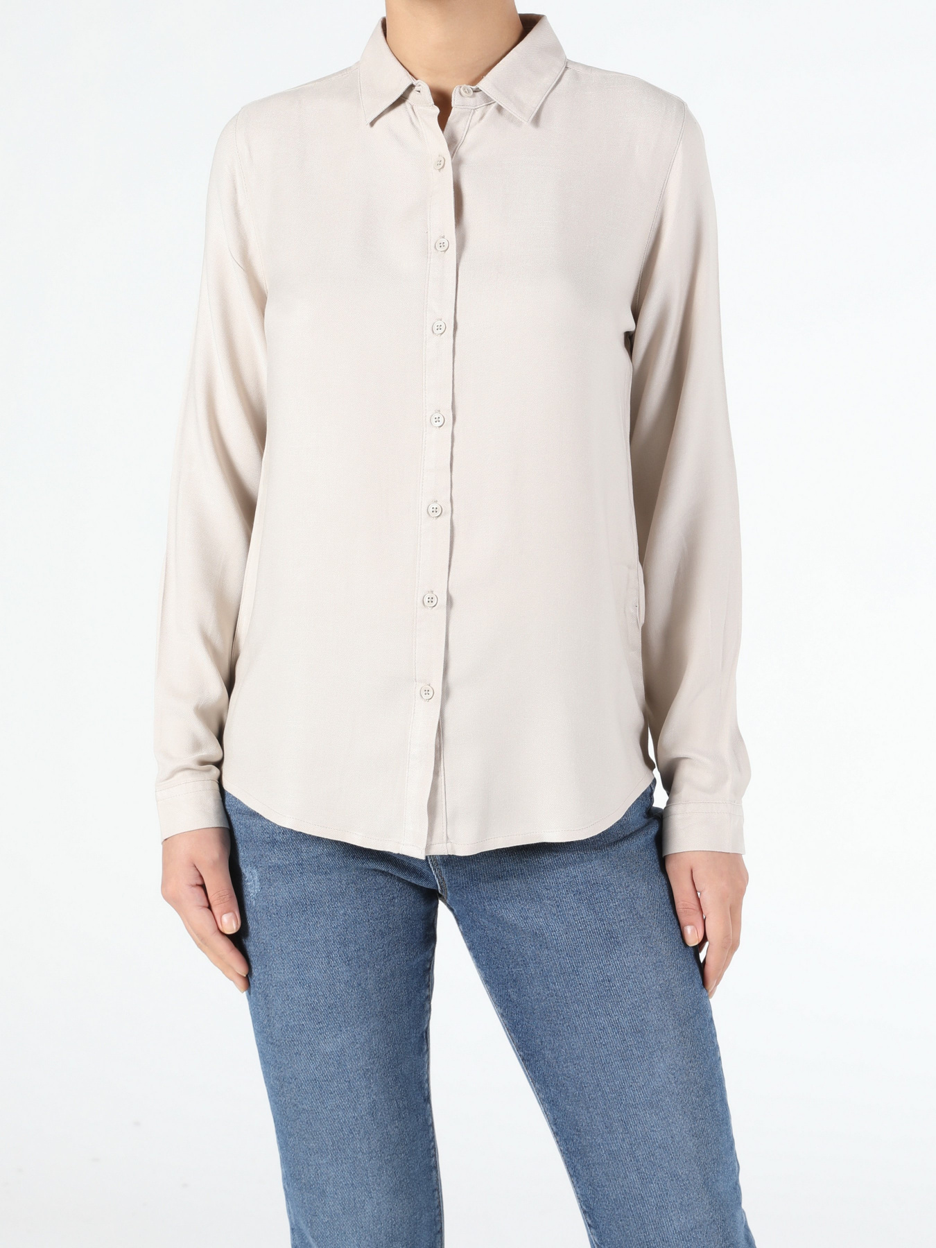 Рубашка повседневная Colin’s модель CL1048443BEI Фото