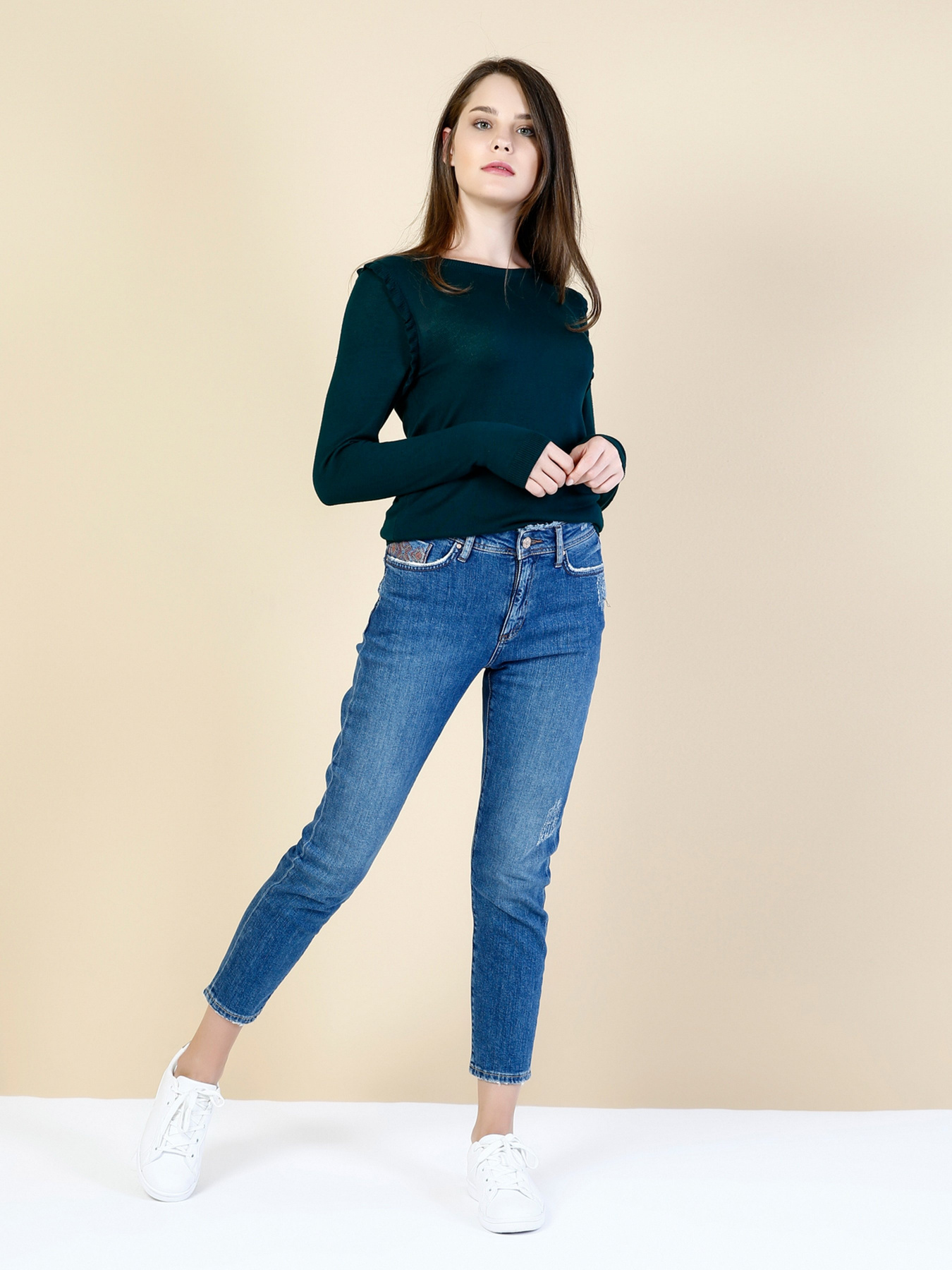 Свитер Colin’s модель CL1031634PGR Фото