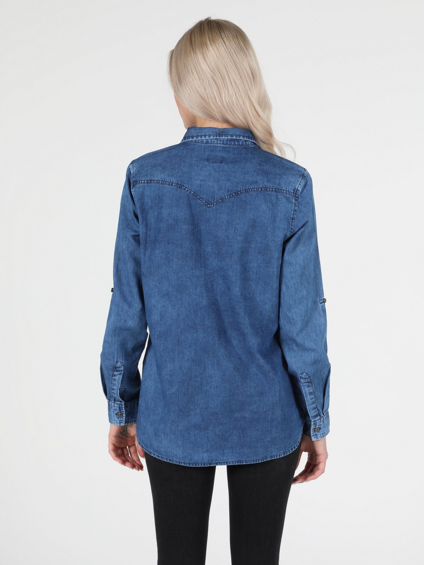 Рубашка повседневная Colin’s модель CL1051488DN04572 Фото