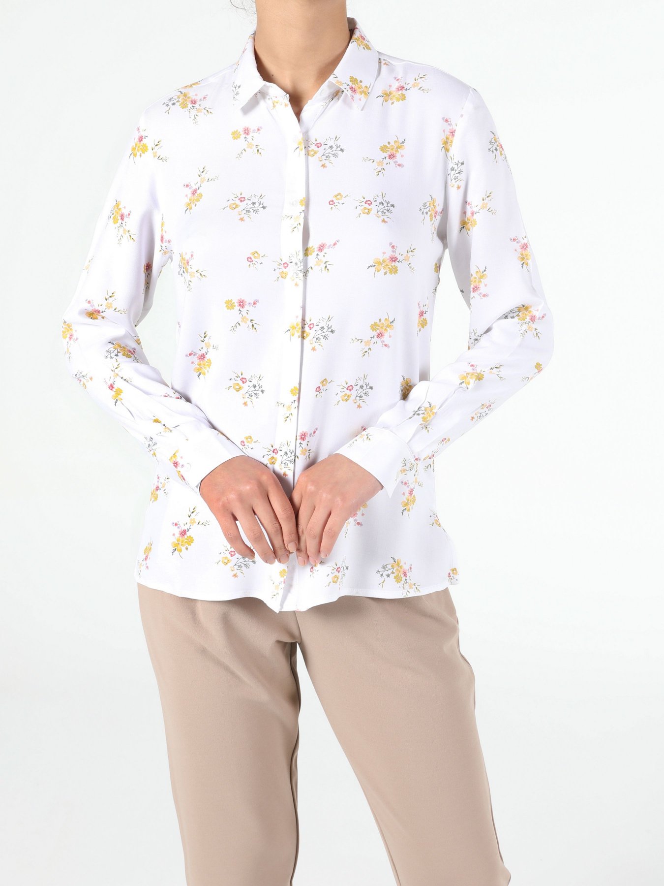 Рубашка Colin’s модель CL1053406WHT Фото