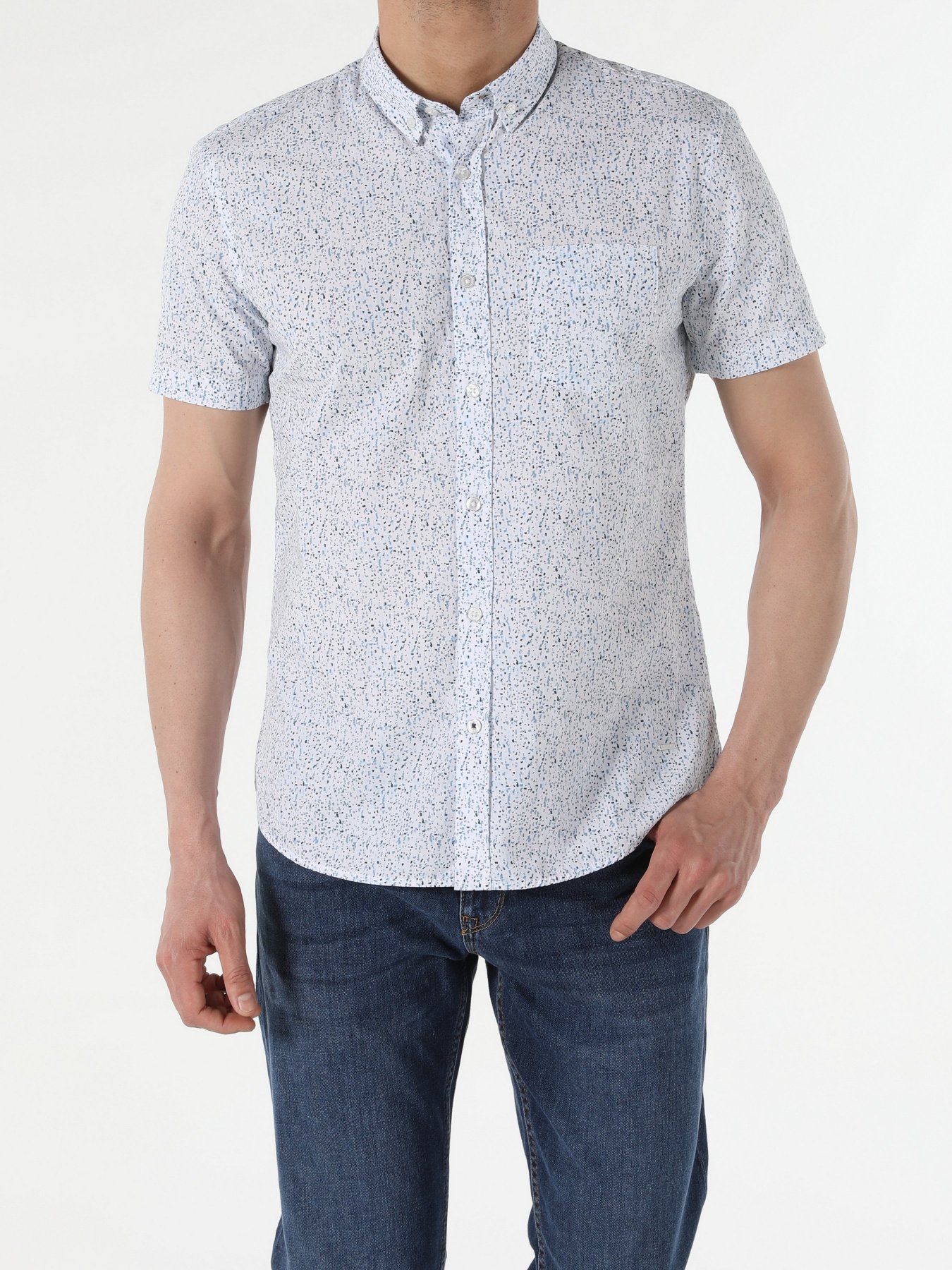 Рубашка повседневная Colin’s модель CL1049277WHT Фото