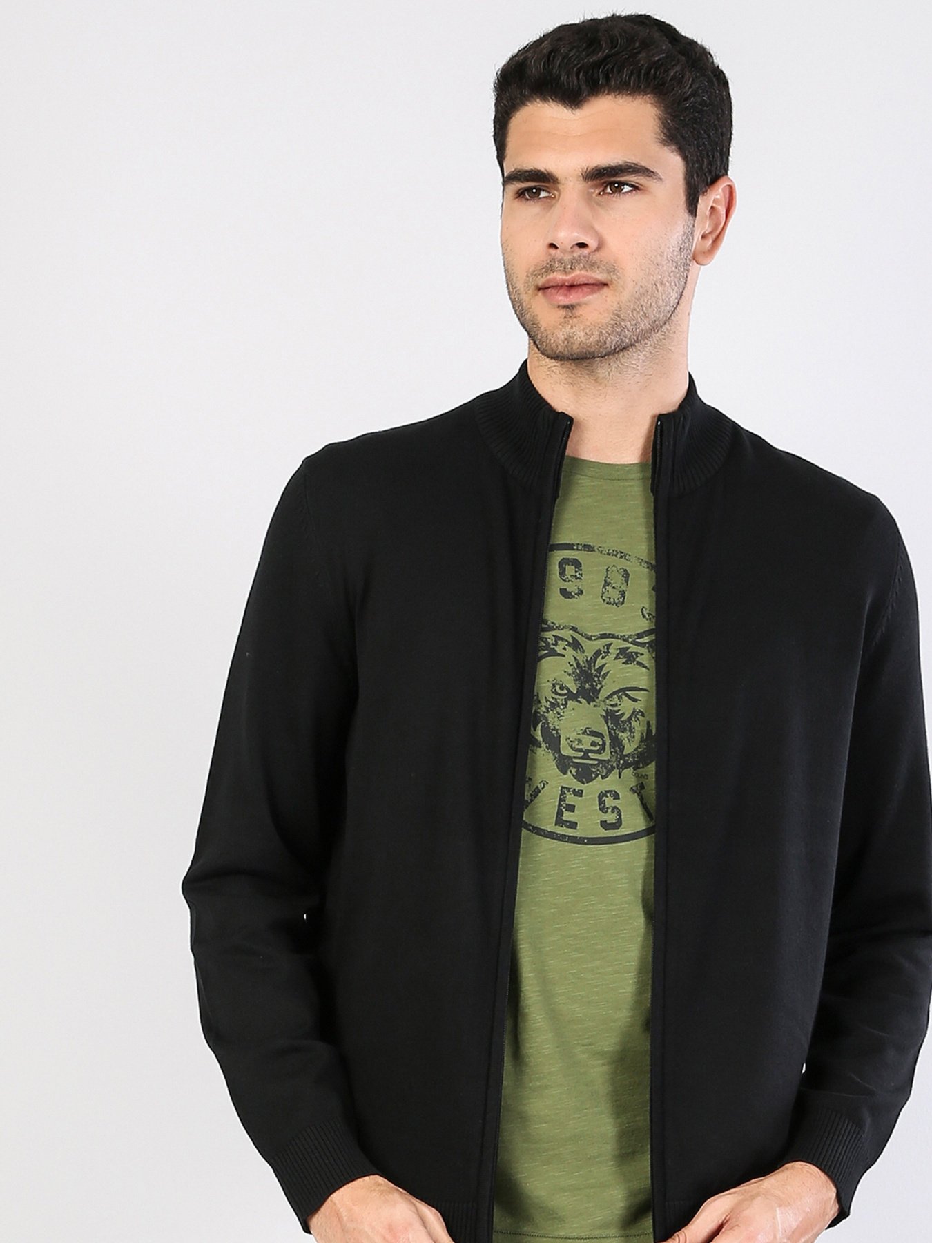 Кардиган Colin’s модель CL1023205BLK Фото