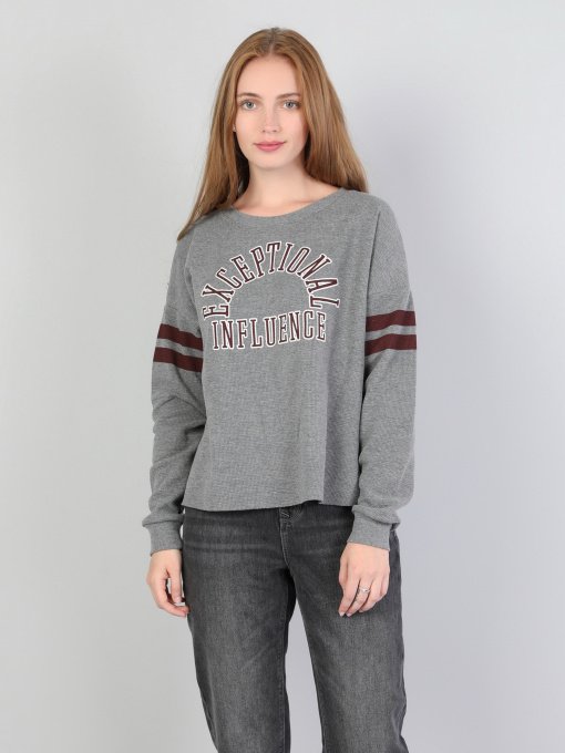 Реглан Colin’s модель CL1044262GRA Фото