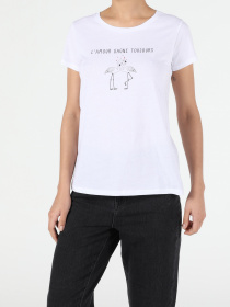 Футболки и поло Colin’s модель CL1053310WHT Фото