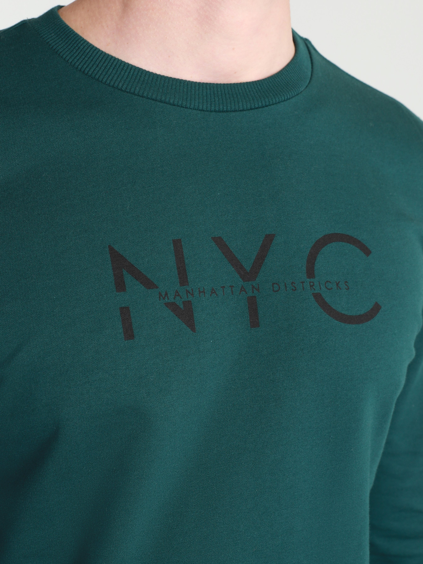 Світшот Colin’s модель CL1054823GRN Фото