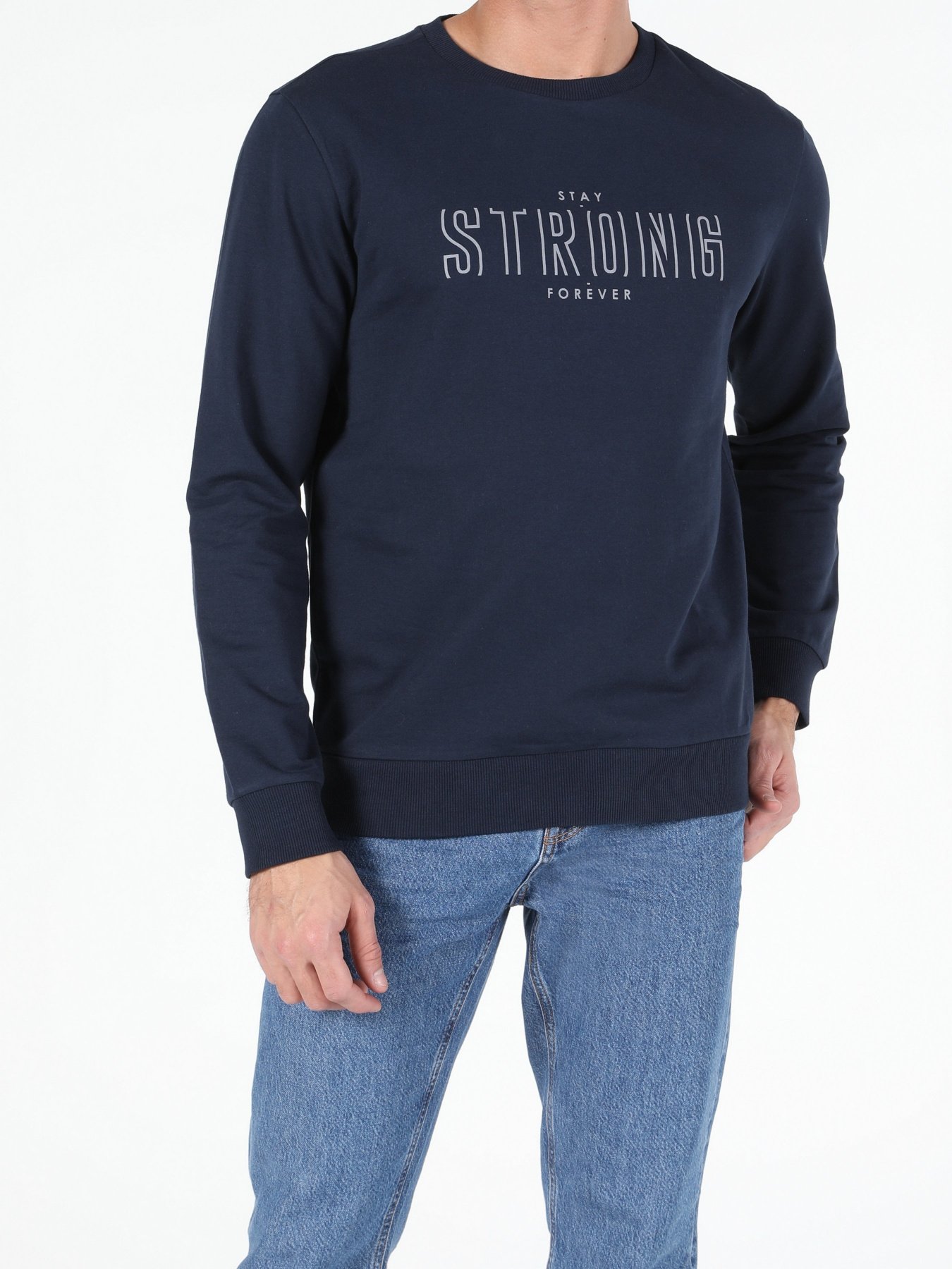 Світшот Colin’s модель CL1054824NAV Світшот Colin’s модель CL1054824NAV Фото