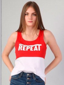 Майка для дома Colin’s модель CL1042494RED Фото