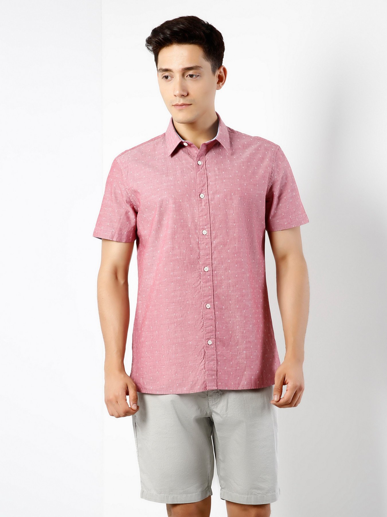 Рубашка повседневная Colin’s модель CL1030021PRS Рубашка повседневная Colin’s модель CL1030021PRS Фото