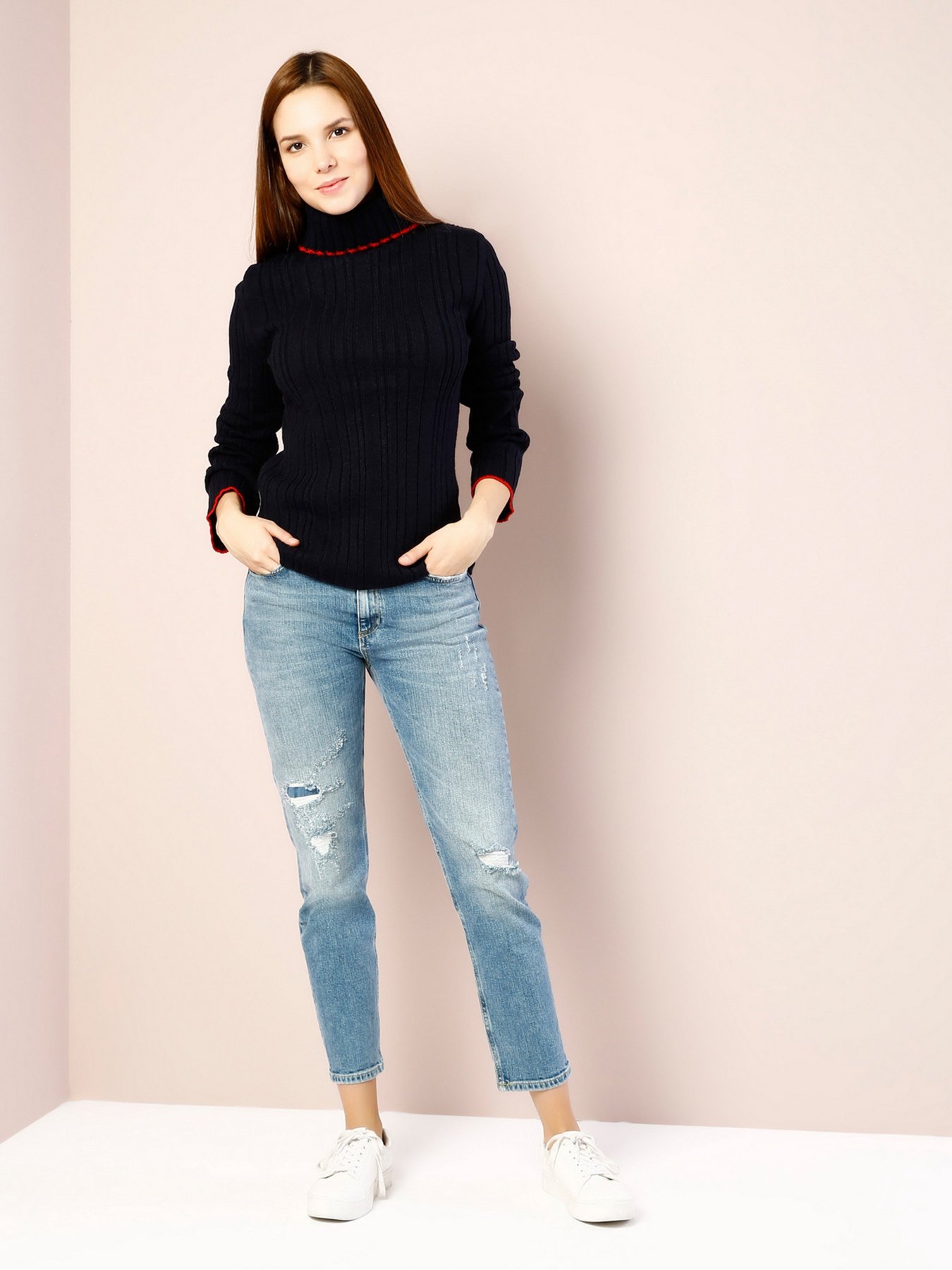 Свитер Colin’s модель CL1030329NAV Фото