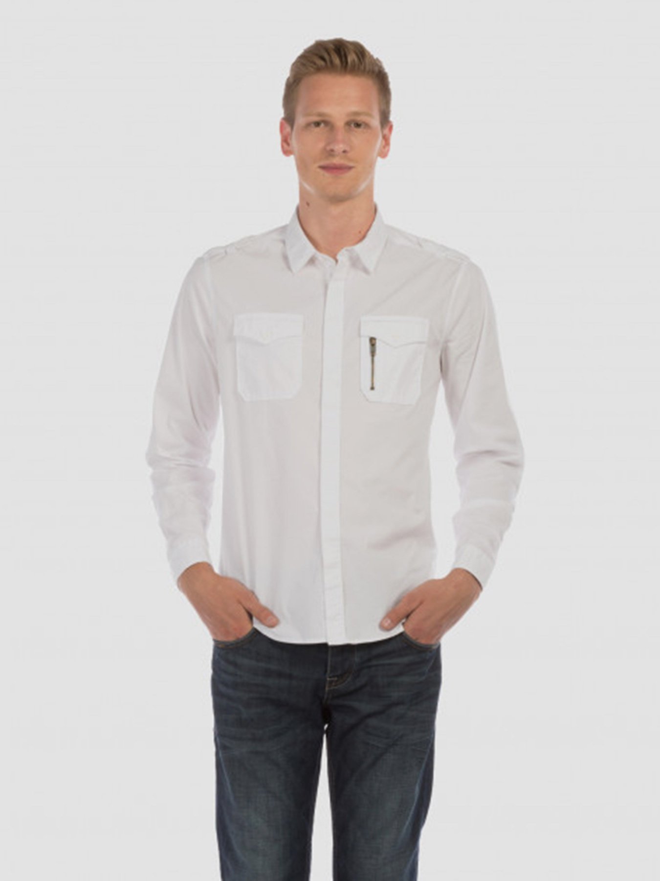 Рубашка Colin’s модель CL1012691WHT Фото