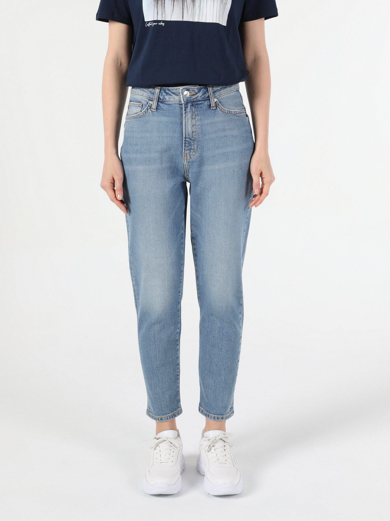 Джинсы мом Colin’s модель CL1054610DN41378 Фото