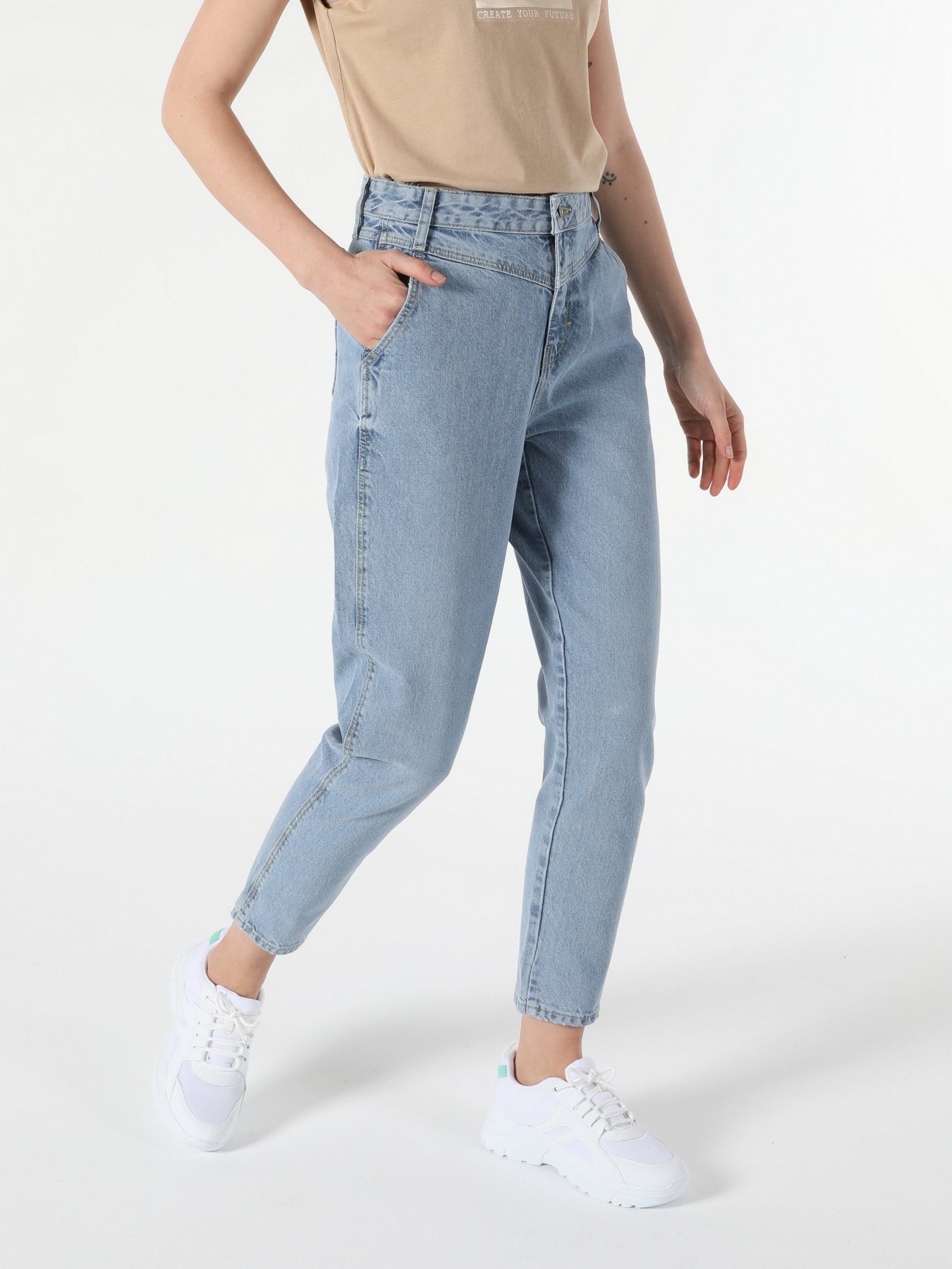 Джинсы мом Colin’s модель CL1055543DN41498 Фото