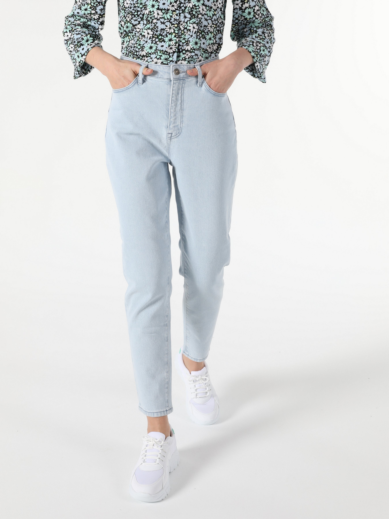 Джинсы мом Colin’s модель CL1055547DN41502 Фото