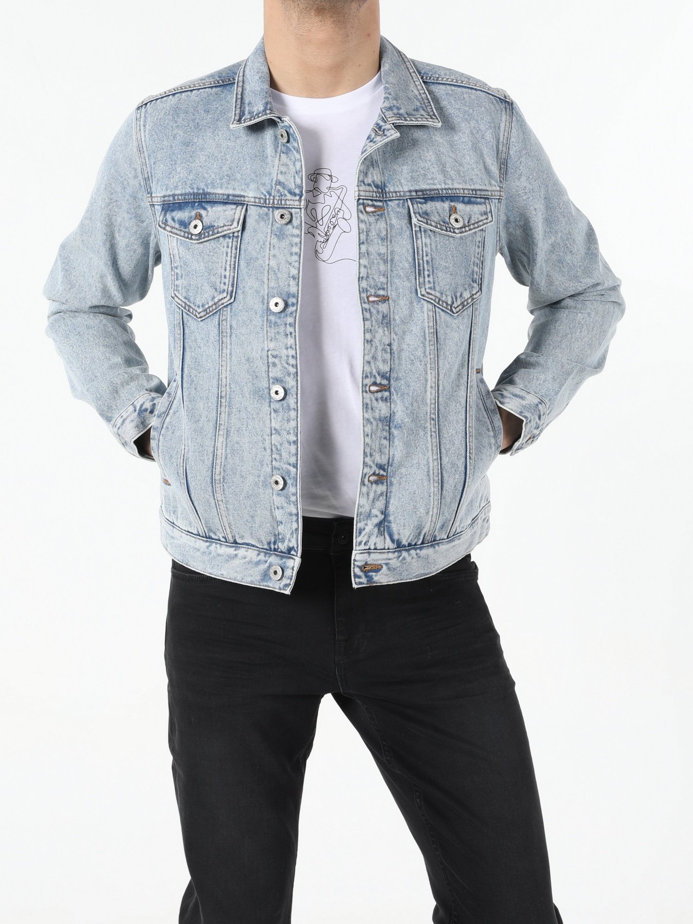 Жакет Colin’s модель CL1054703DN03013 Фото