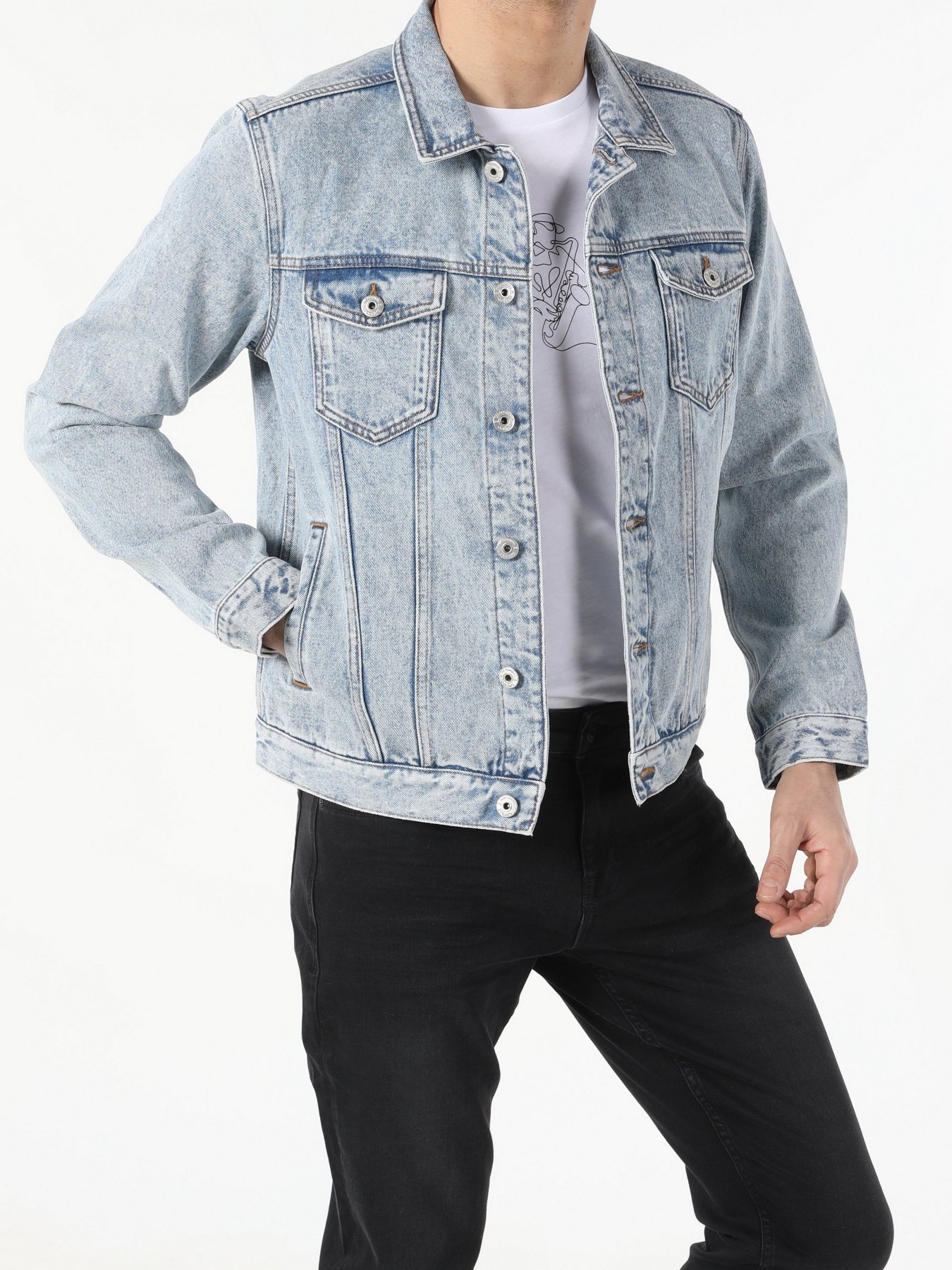 Жакет Colin’s модель CL1054703DN03013 Фото