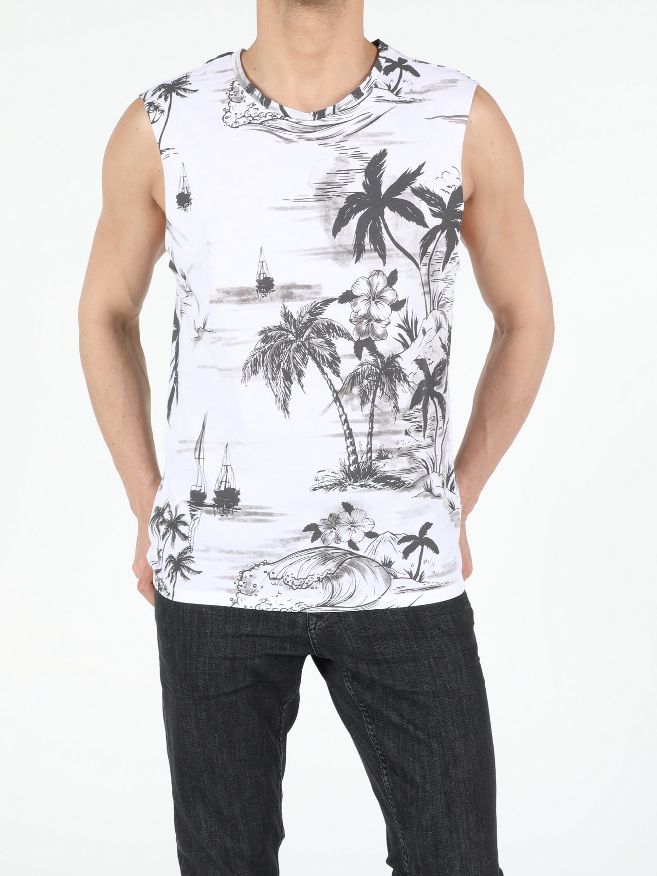 Майка Colin’s модель CL1054535WHT Фото