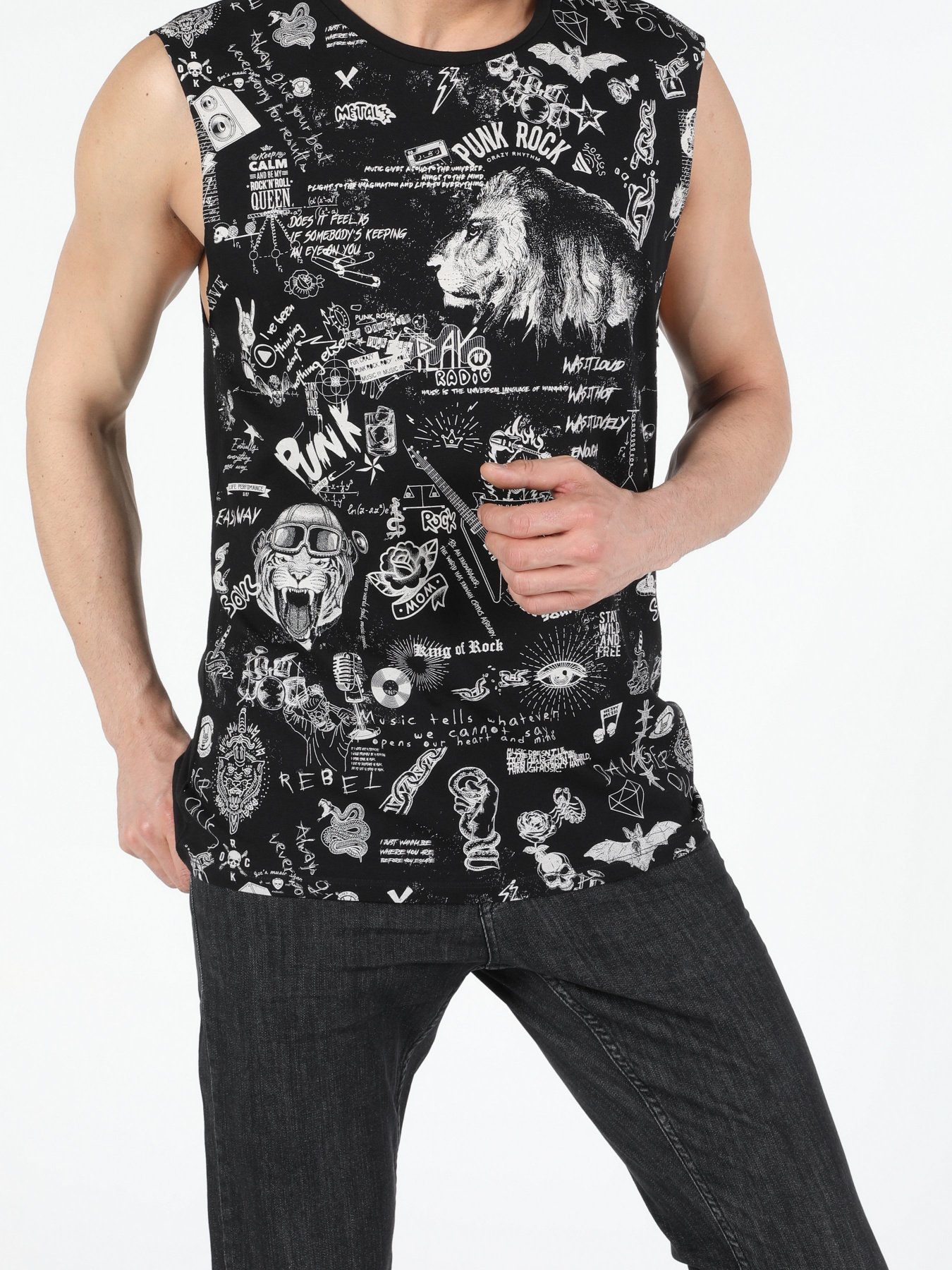 Майка для дому Colin’s модель CL1054536BLK Фото