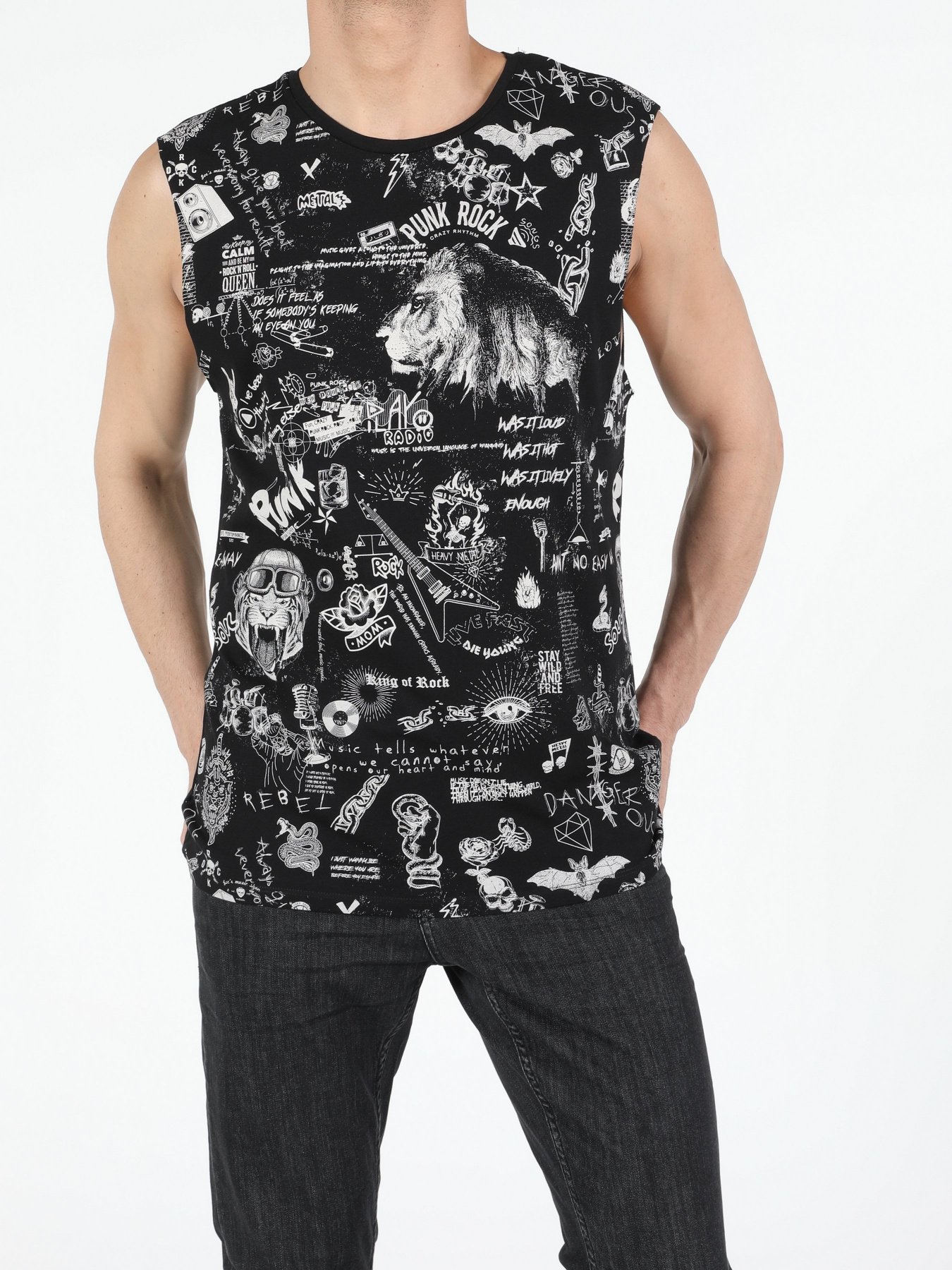 Майка для дому Colin’s модель CL1054536BLK Фото