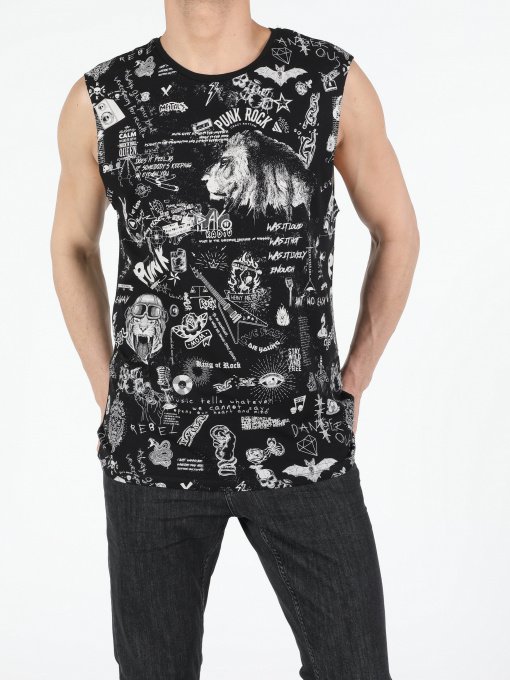 Майка для дома Colin’s модель CL1054536BLK Фото