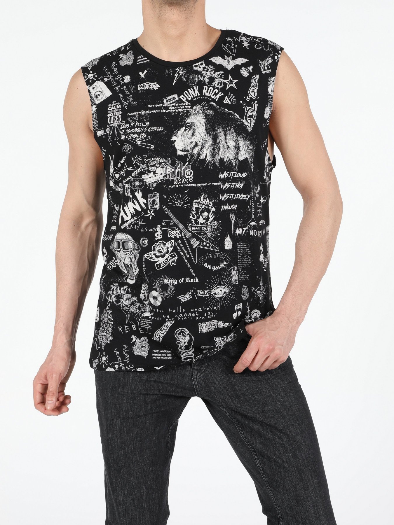 Майка для дома Colin’s модель CL1054536BLK Майка для дома Colin’s модель CL1054536BLK Фото