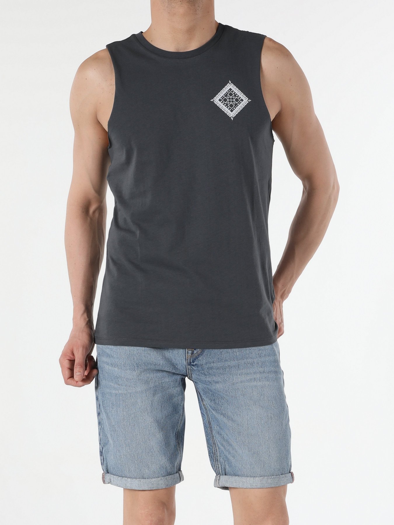 Майка для дома Colin’s модель CL1054587ANT Фото