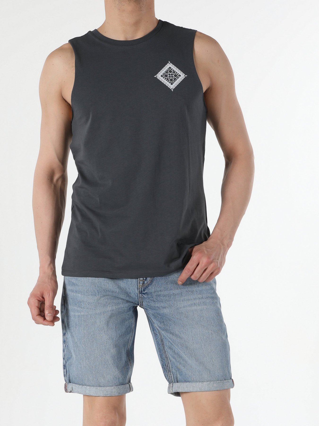 Майка для дома Colin’s модель CL1054587ANT Фото