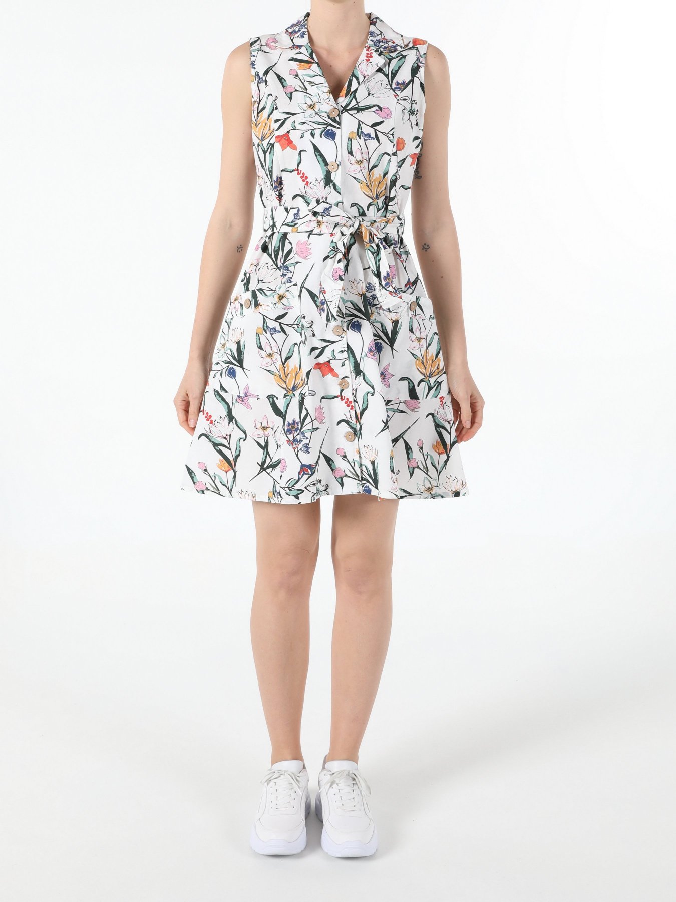 Платье мини Colin’s модель CL1054673WHT Фото