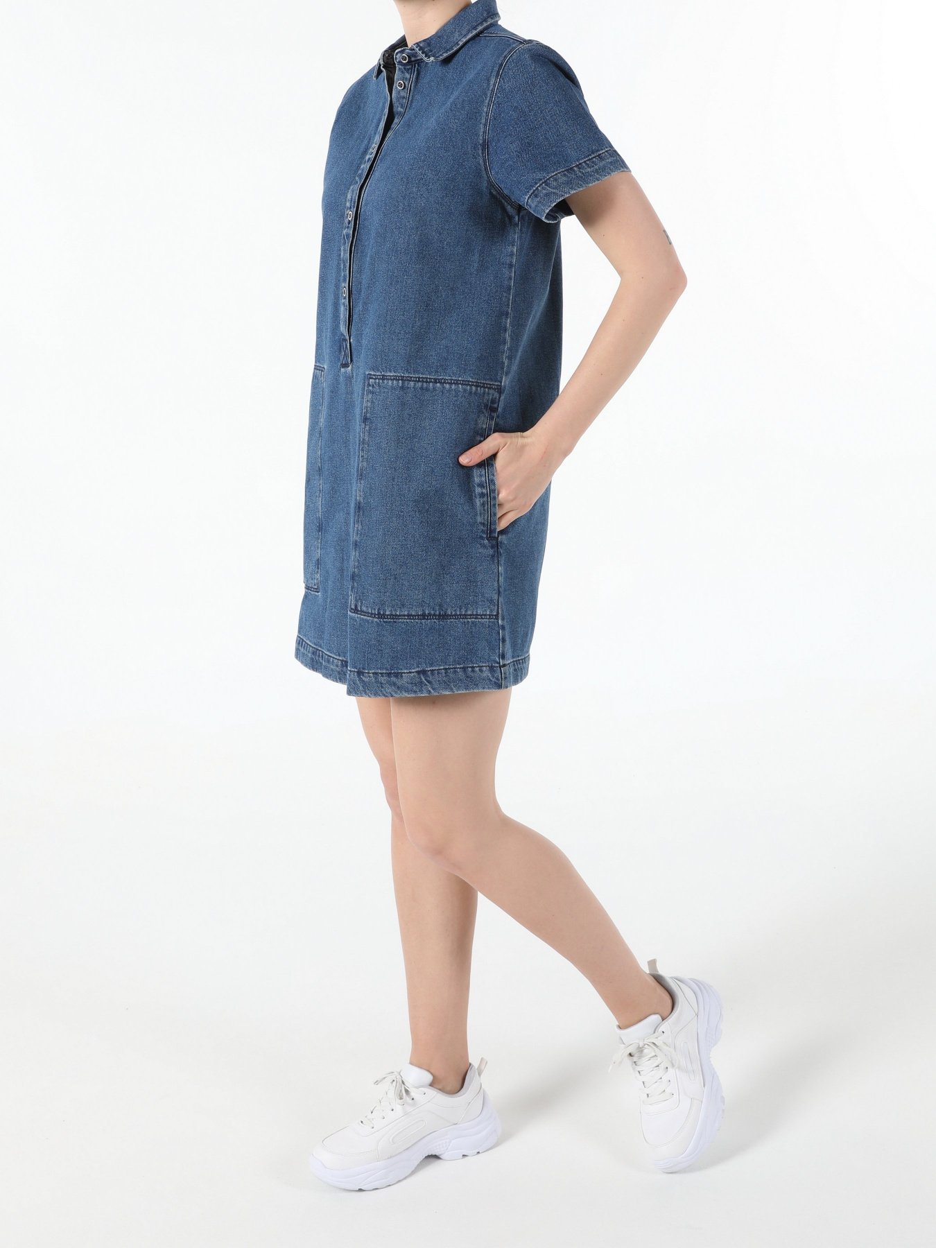 Платье мини Colin’s модель CL1054787DN41417 Фото