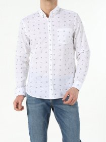 Сорочка повсякденна Colin’s модель CL1054250WHT Фото