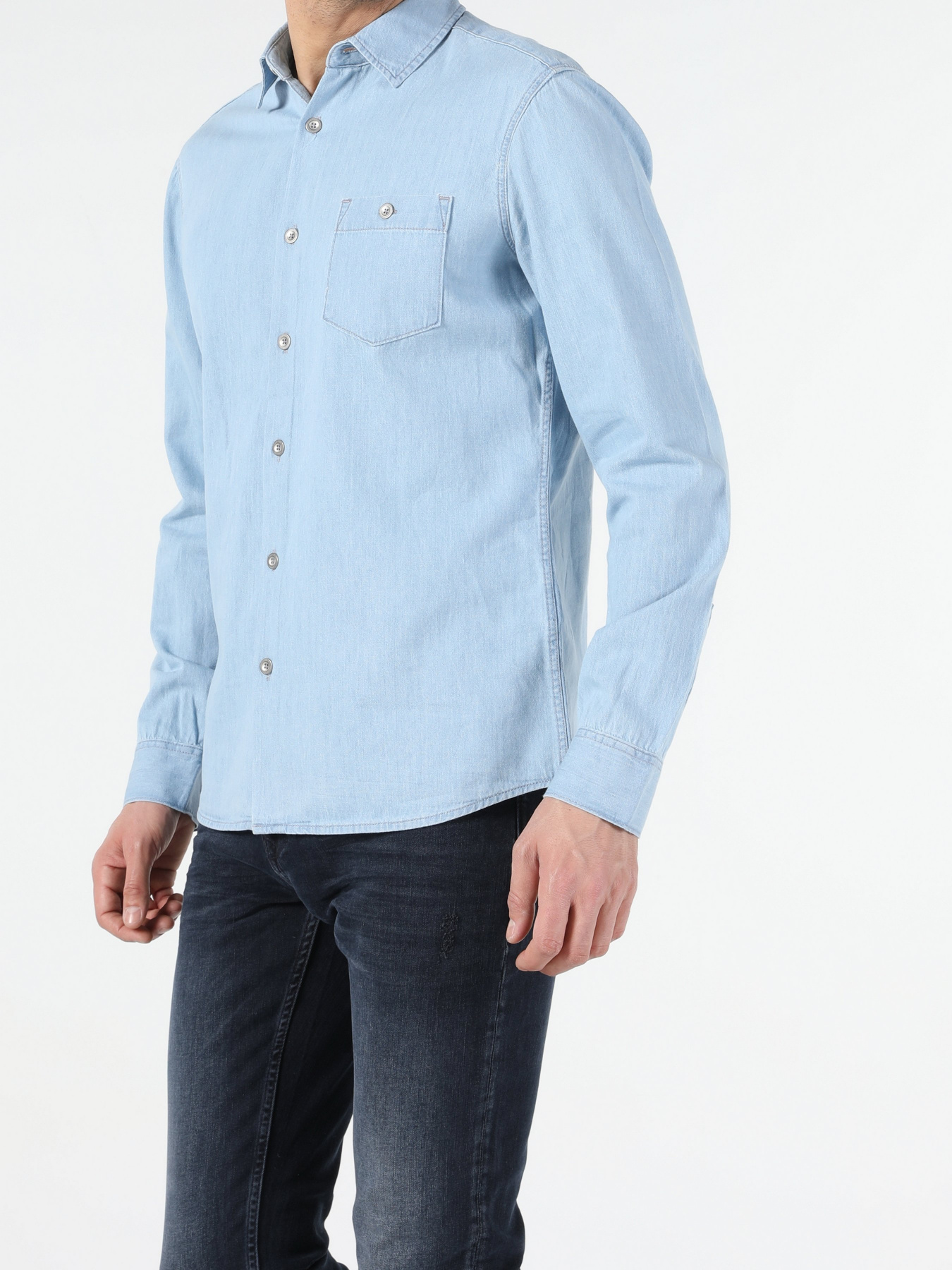 Рубашка повседневная Colin’s модель CL1054778DN41414 Фото