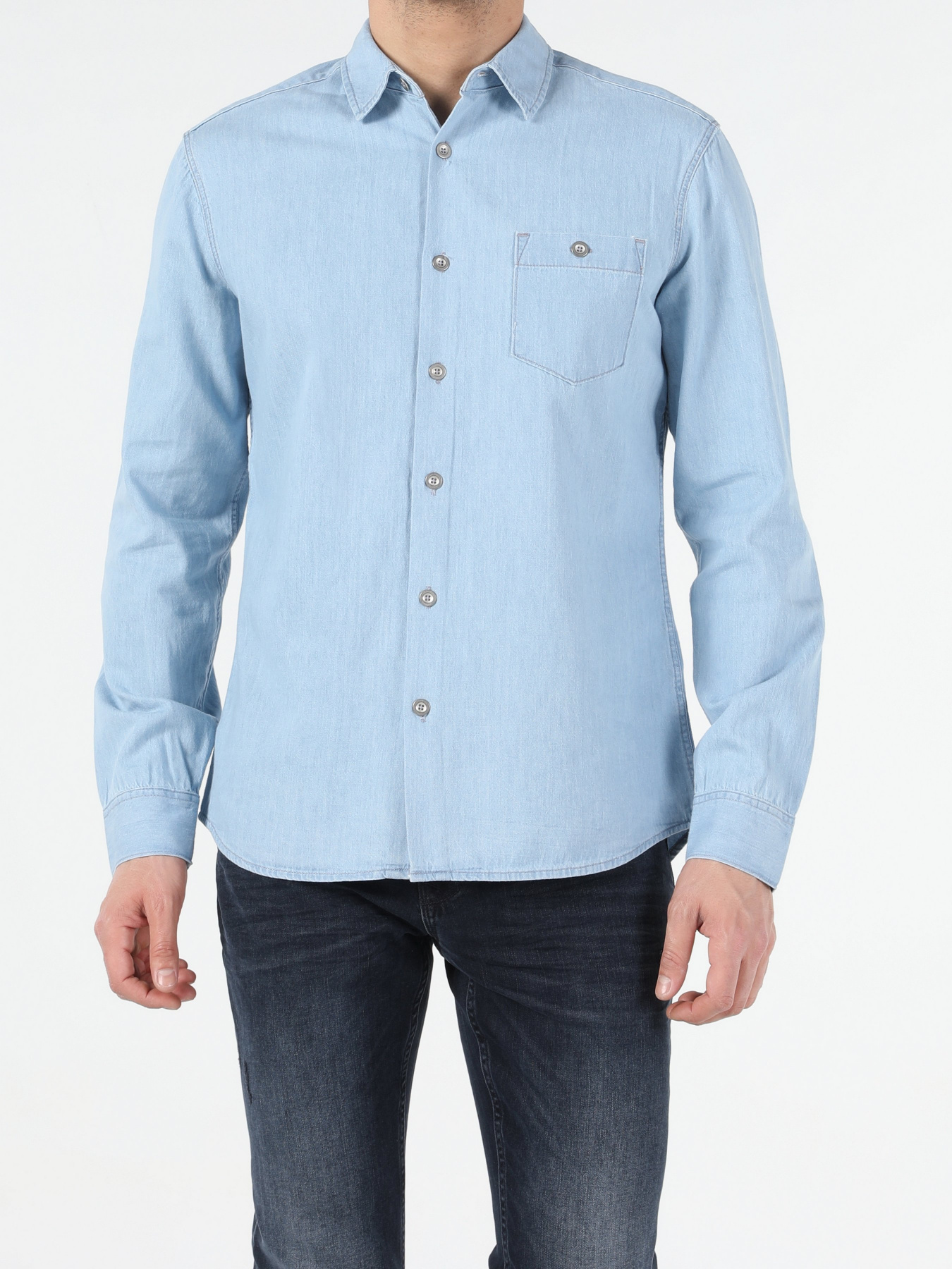 Рубашка повседневная Colin’s модель CL1054778DN41414 Фото