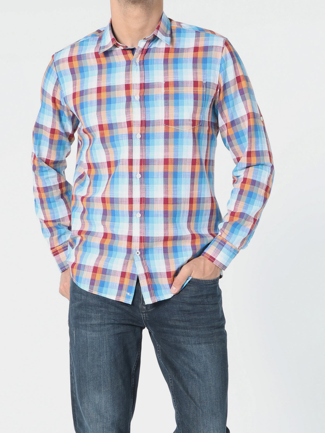 Сорочка Colin’s модель CL1055807MTC Фото