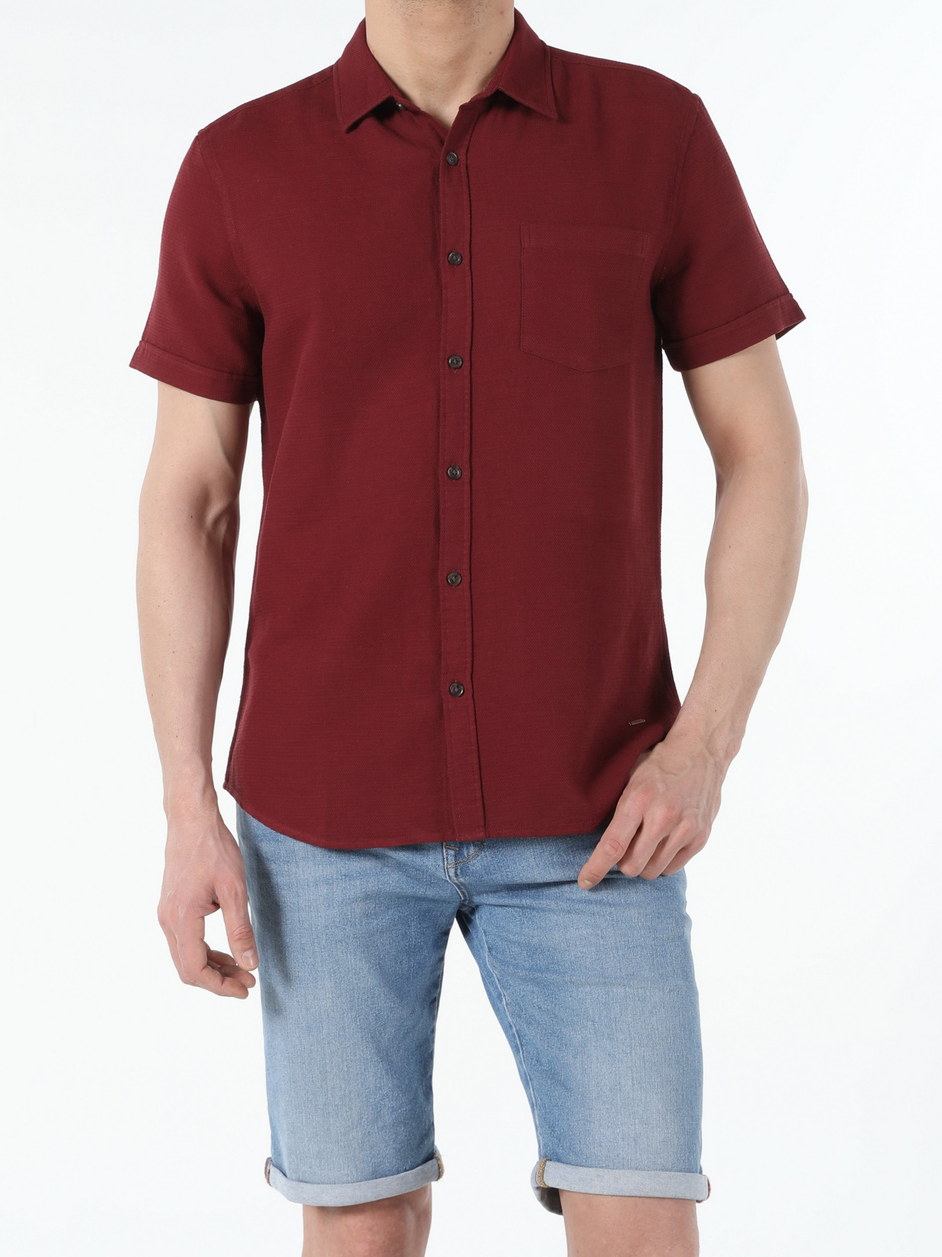 Рубашка повседневная Colin’s модель CL1054246TER Рубашка повседневная Colin’s модель CL1054246TER Фото