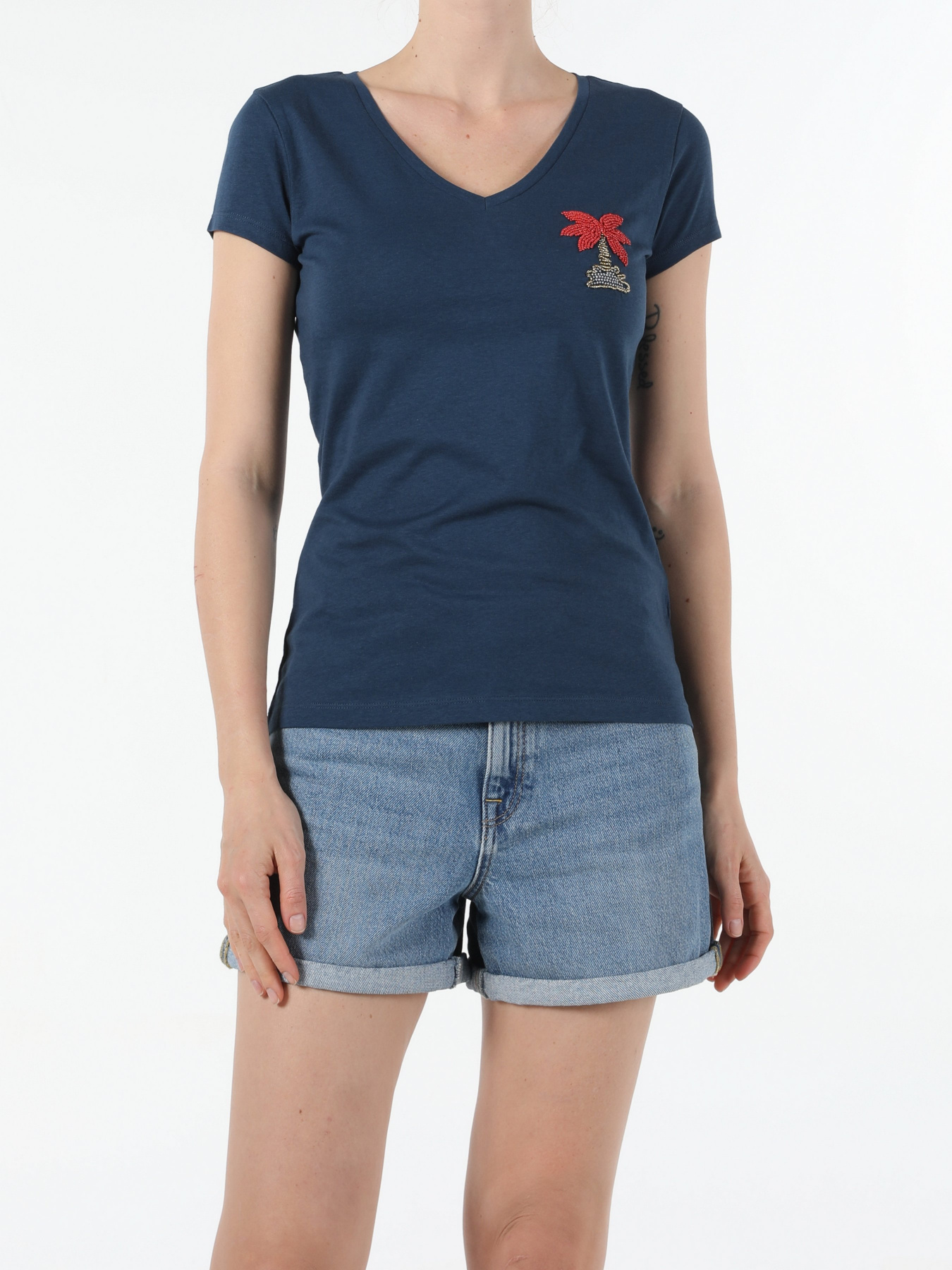 Футболка Colin’s модель CL1054066NAV Фото