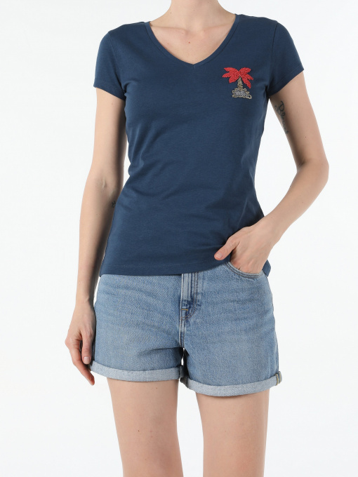 Футболка Colin’s модель CL1054066NAV Фото